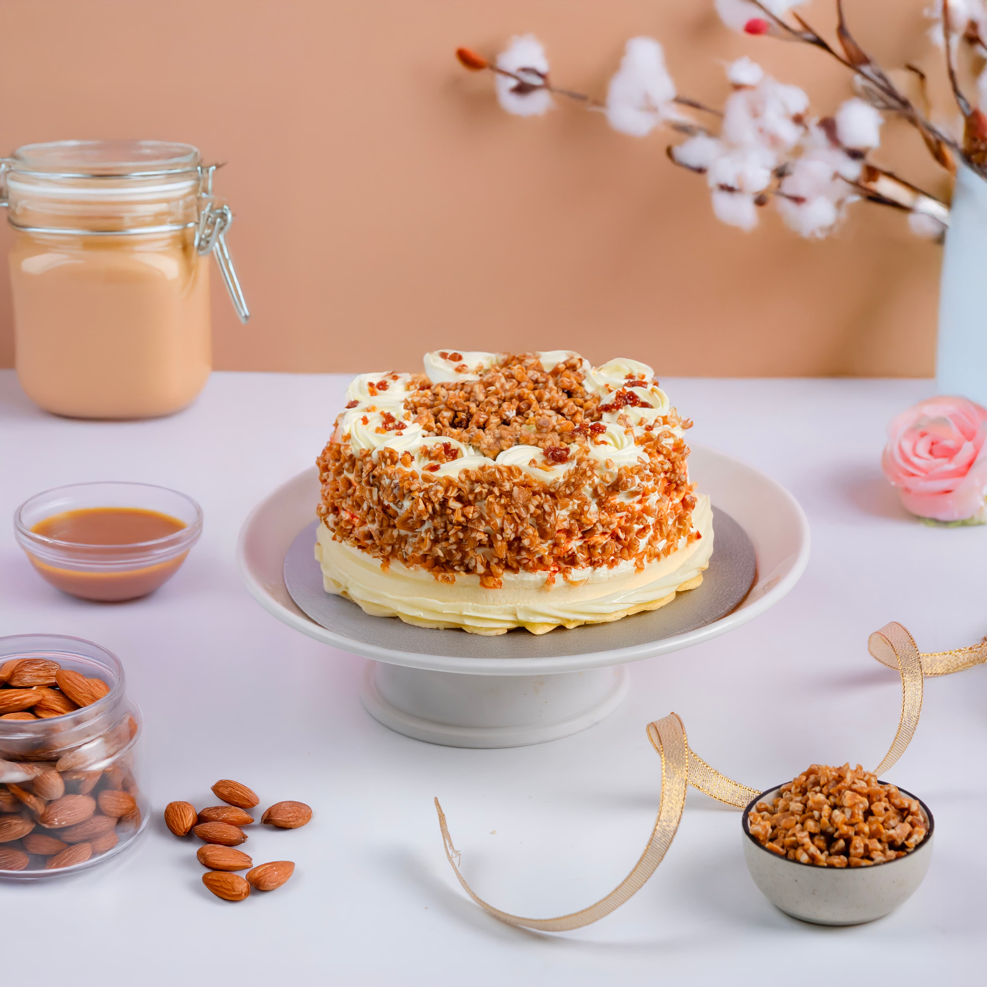 Dessert ingredients and ice cream cones