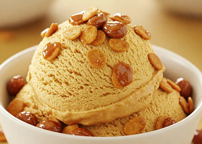 Butterscotch ice cream