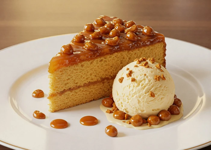 Butterscotch ice cream