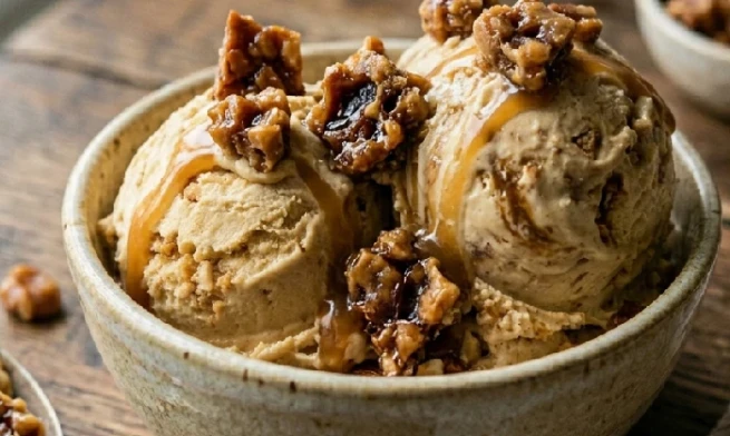 Gourmet Caramel Crunch Swirl